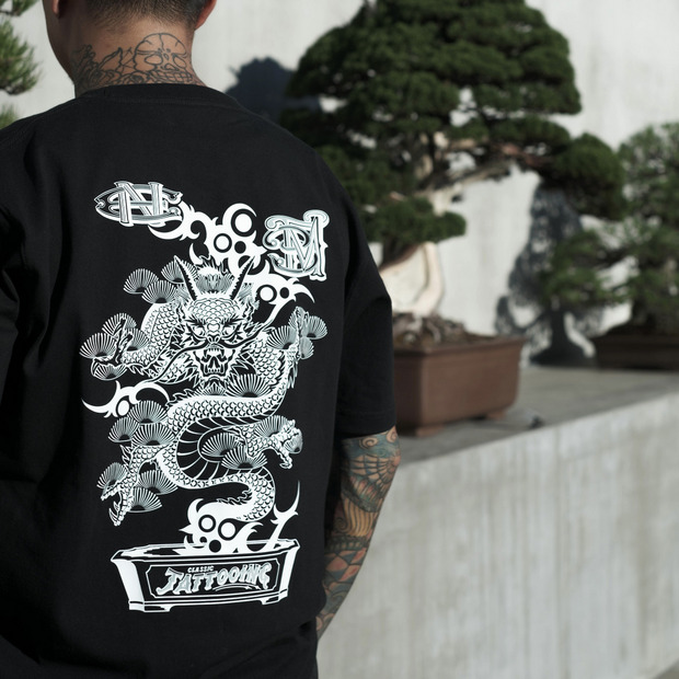 EN × TRADMAN’S TEE / BLACK 詳細画像